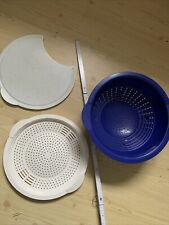Schüssel Sieb Seiher Tupperware Küchenhelfer Saladin Nudelsieb Schneidebrett Bla