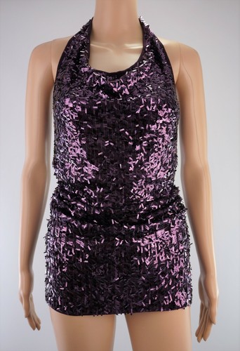 Apart pailletten neckoldertop - pailletten,