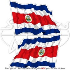 COSTA RICA State Waving Flag