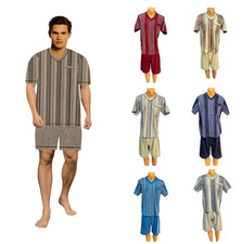 Herren schlafanzug kurz pyjama - herren,