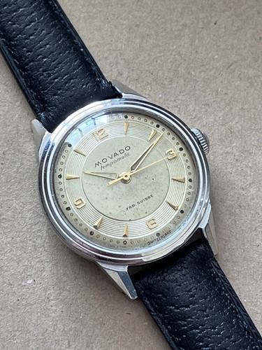 Movado vintage edelstahl auto - movado,