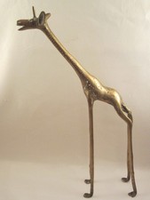 Figur giraffe groß massiv - giraffe,