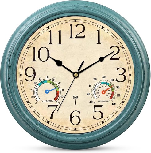 Wanduhr funk lautlos retro - funk,
