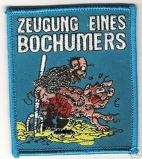 Alter Anti Aufnäher + ZEUGUNG