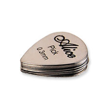 Alice Edelstahl Plektren Set