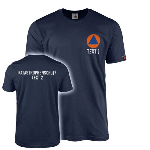 Shirt katastrophenschutz - t-shirt,