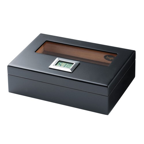 Humidor black design - humidor,