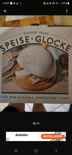 Verkaufe speise glocke - speise,