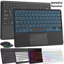 QWERTZ Bluetooth Tastatur Maus