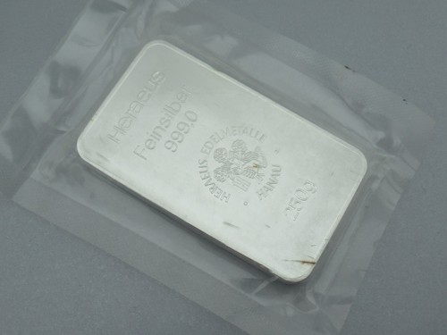 Silberbarren 250 gramm heraeus - 250,