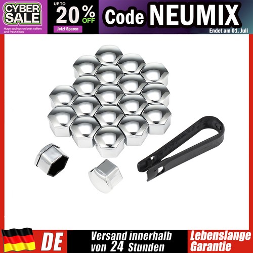 20x 17mm radschraubenkappen - 17mm,