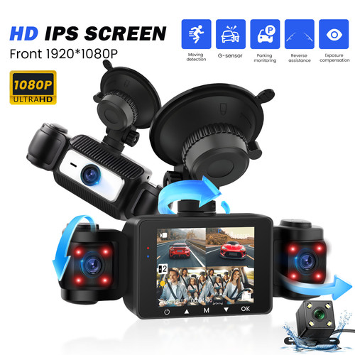 Channel dashcam recorder - 4,