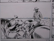 Comic originalzeichnung lasso - comic,