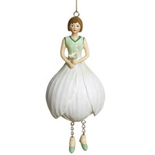 Blumenmädchen Fee Deko Figur