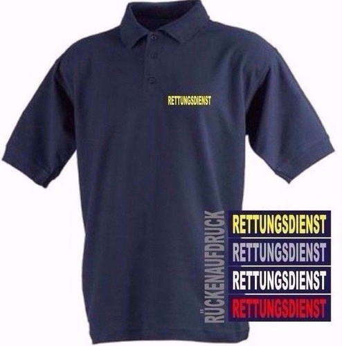 Rettungsdienst polo shirt - polo-shirt, /