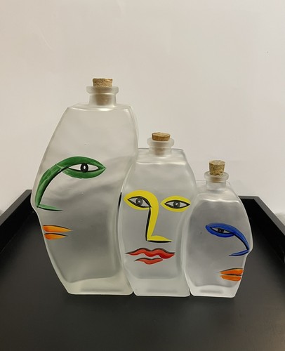 Vintage handbemalt vidrios - vintage,