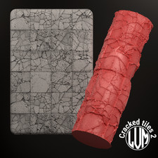 Strukturwalze walze Rissige