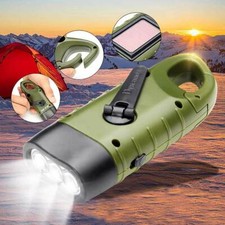 2x Solar LED Taschenlampe