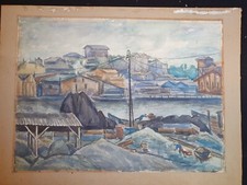 Aquarell kurt haase - kurt,