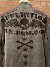 Affliction Vintage Military Jacket Distressed XL RAR