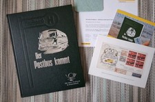 Briefmarken der postbus kommt - der,