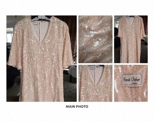 Frank usher vintage pailletten - frank,