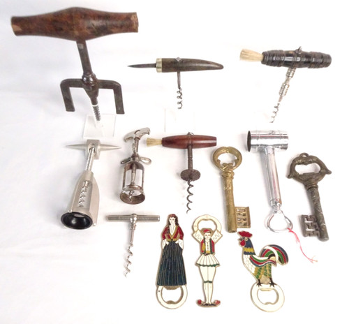 Korkenzieher sammlung antik - korkenzieher,