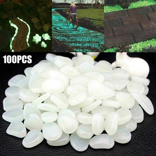 200x weiß leuchtsteine - 200x,