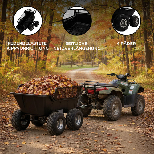 Atv quad kippanhänger 680 - atv/quad,