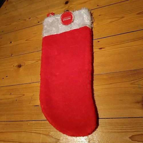 Nikolausstiefel aus plüsch - nikolausstiefel,