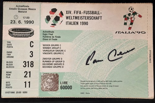 Franz beckenbauer autogramm - ,