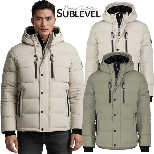Sublevel steppjacke mit - sublevel, kapuze