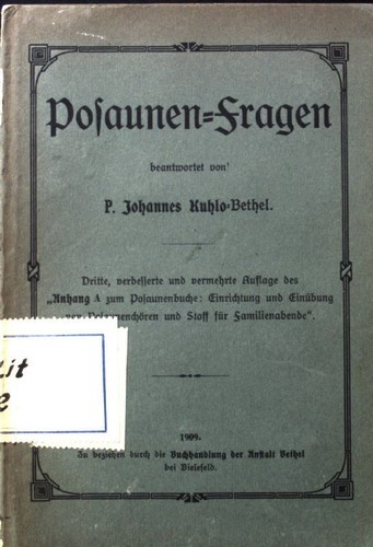 Posaunen fragen kuhlo - posaunen-fragen.,