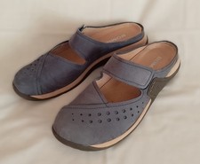 Romika Milla Gr. 42 Clog Pantolette Damen ocean Hausschuhe