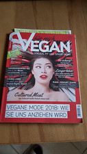 Zeitschrift VEGAN FÜR MICH  von 2017  Nummer 4 gelesen aber wie NEU für Sammler