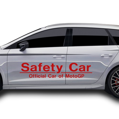 Safety car aufkleber - safety,
