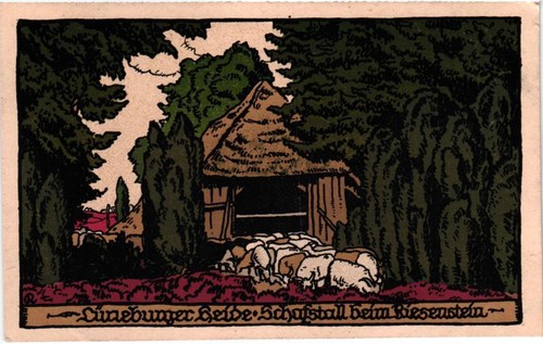 Lüneburger heide schafstall - "lüneburger,