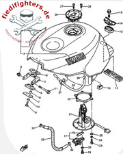 Tankdichtung  Benzinpumpe