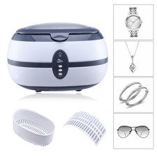 Digital Ultraschallreinigungsgerät Ultraschallreiniger für Brille Uhren Schmuck