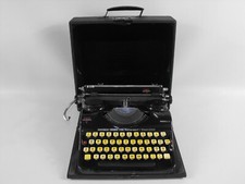 DDR Schreibmaschine Kofferschreibmaschine Mechanik Groma VEB Sammler Deko