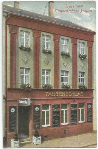 Gruß vom taubenschlag plauen - gruß,