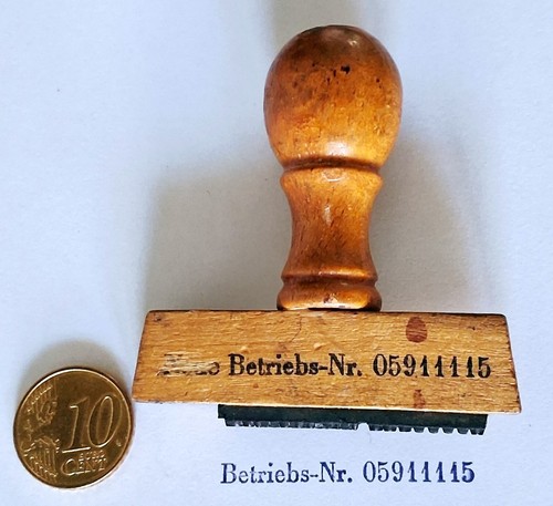 S129 alter ddr stempel - alter,