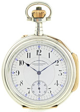 Rarität Wern. Rehork Deutsche Uhrmacherschule Glashütte DUS Schuluhr Chronograph