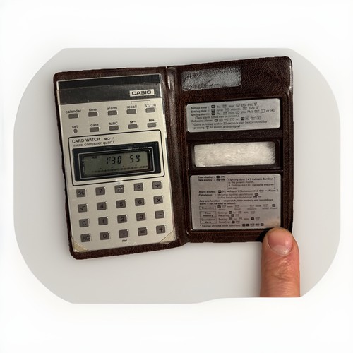 Casio card watch micro - casio,
