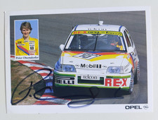 Peter Oberndorfer - Opel Kadett GSi 16V , Team Irmscher , Autogramm , signiert