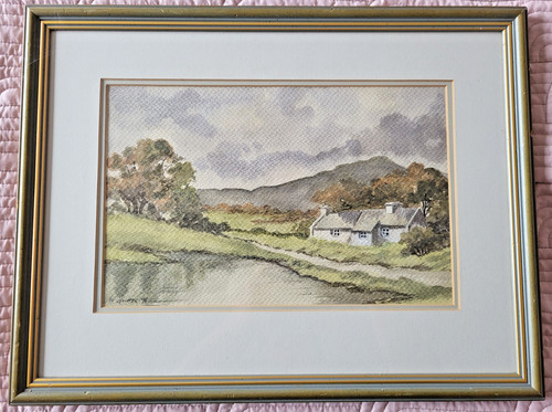 Original aquarell gemälde - original,