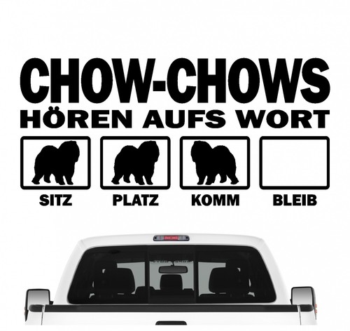 Chow hört - chow-chow, wort