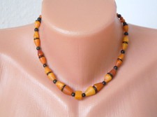 Art Deco Bernstein Kette