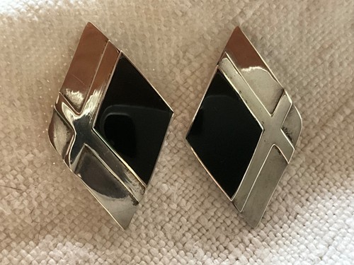 Ohrstecker groß silber mit - ohrstecker,