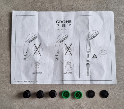 Grohe wasserspar set 2 - grohe,